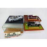 Franklin Mint - Maisto - Dinky Toys - Four unboxed scales vehicles.
