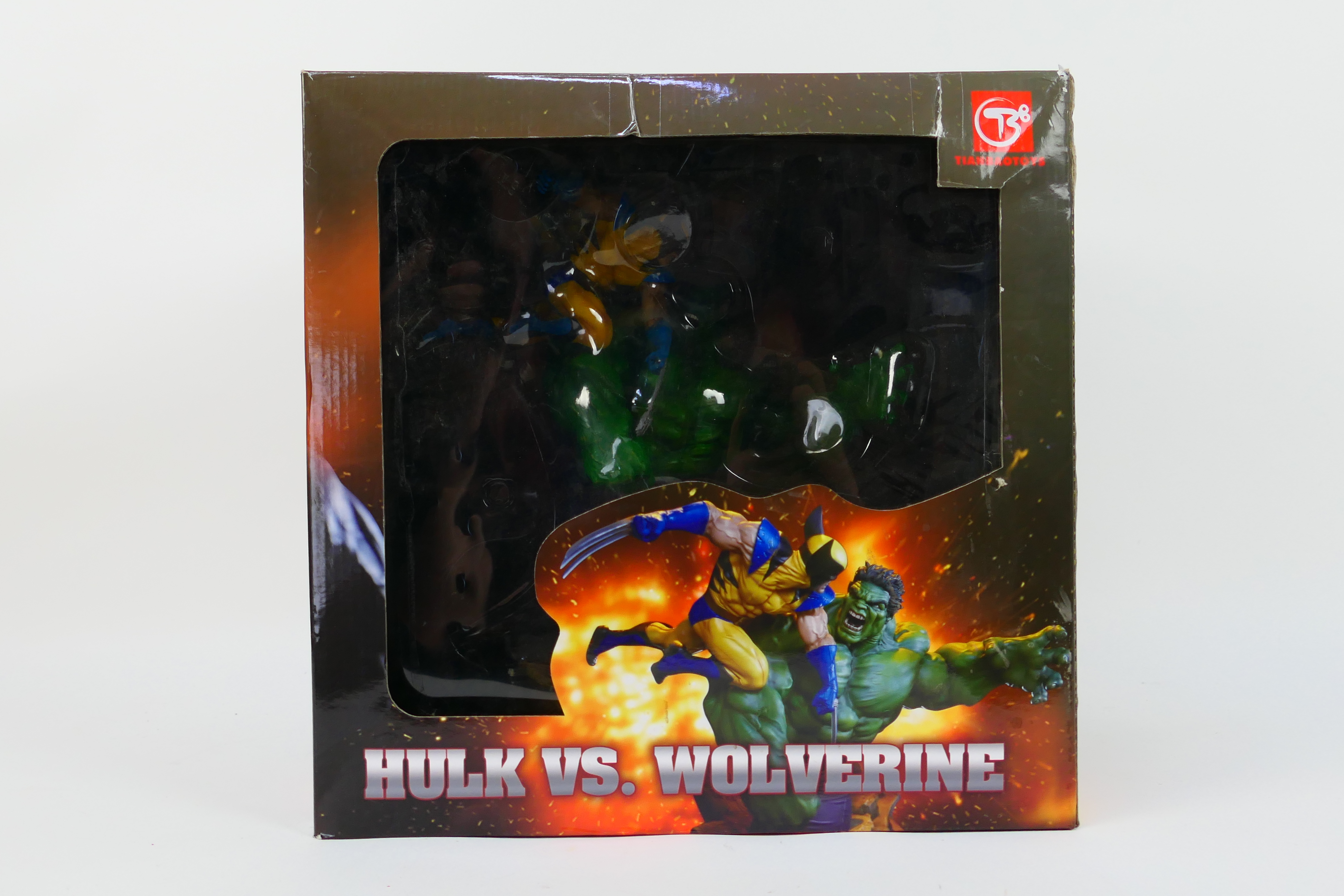 Tianbaotoys - Marvel - A boxed Hulk vs. Wolverine statue which is approximately 12 inches tall. - Image 6 of 6