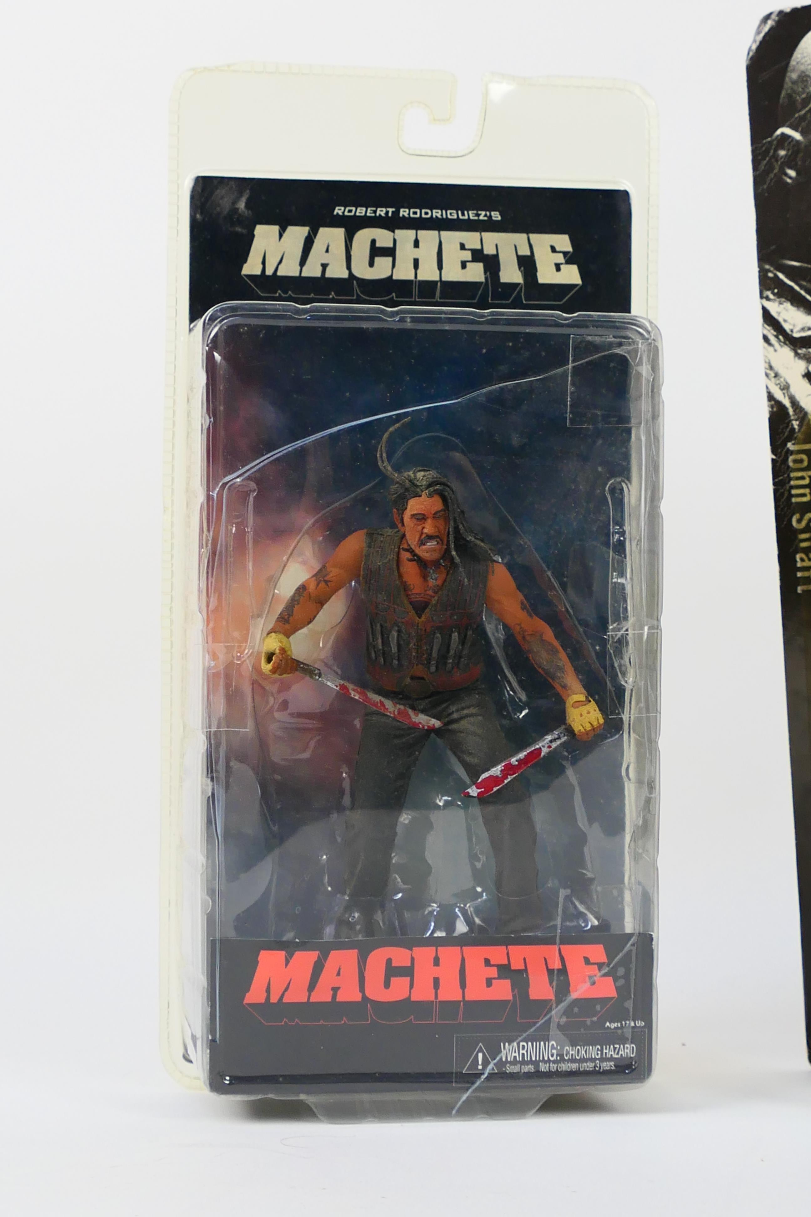 Neca - Troublemaker - 2 x carded figures, Danny Trejo from Machete and John Shaft from Shaft. - Image 3 of 3