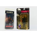 Neca - Troublemaker - 2 x carded figures, Danny Trejo from Machete and John Shaft from Shaft.
