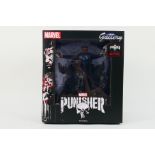 Diamond Select Toys - Marvel - A factory sealed 9 inch Punisher diorama sculpted by Rocco