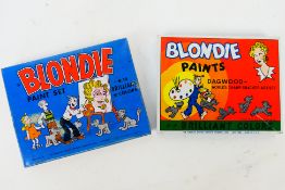 Blondie - Vintage Paint Tins / Pallets.