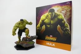 Marvel - Iron Studios - A limited edition BDS Deluxe Avengers Infinity War Hulk statue in 1/10