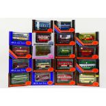 EFE - 18 x boxed bus models in 1:76 scale including limited editions Bristol Lodekka in Cambus