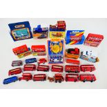 Matchbox - A mixed boxed and unboxed collection of Matchbox diecast, mainly buses.