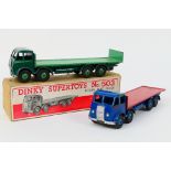 Dinky - 2 x boxed Foden Flat Trucks,