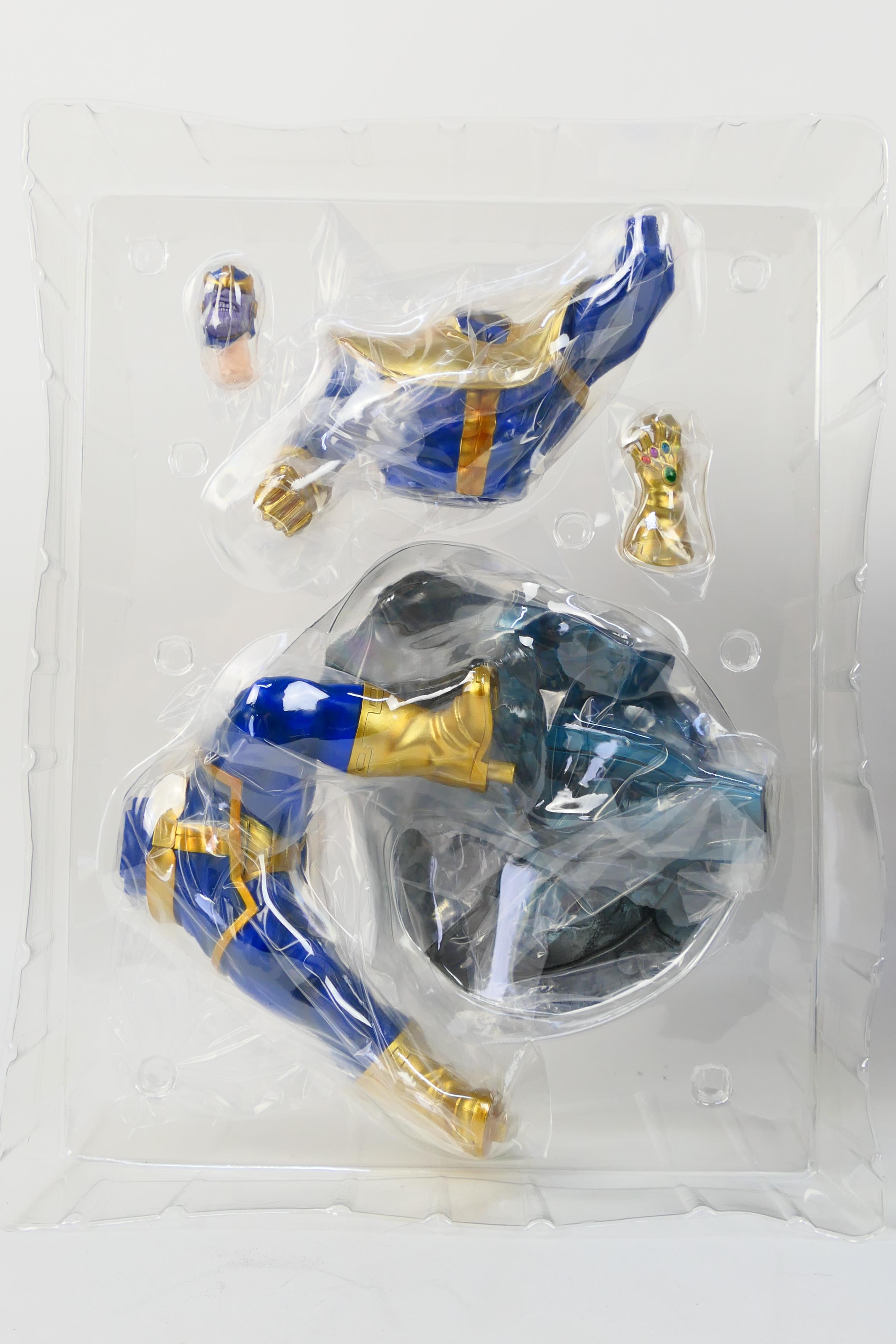 Kotobukiya - Marvel - ARTFX + A boxed Avengers Series Thanos pre painted model kit statue in 1:10 - Image 2 of 2