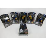 Playmates - Star Trek - Six boxed Star Trek 'Warp Collection' action figures from PLaymates,