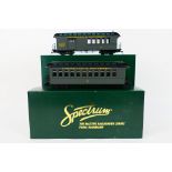 Bachmann Spectrum - 2 x boxed coaches in Colorado & Southern livery,