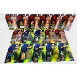 Star Wars - Kenner Hasbro - A carded collection of 16 Star Wars 'Power of the Forces' & 'Episode 1'