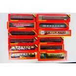 Hornby - Triang - A rake of 12 Oo gauge passenger coaches.