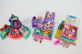 Polly Pocket - Bluebird - Three unboxed vintage 1990's 'Polly Pocket' playsets.