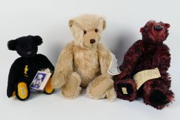 Dean's Rag Book - 3 x limited edition mohair Dean's Rag Book mohair bears - Lot includes a