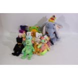 Disney Store, Ty - 13 x soft toys to include Ty Beanie Babies, Buddies, 2000,