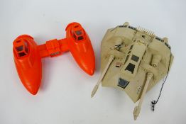 Star Wars - Kenner - Two vintage unboxed Star Wars vehicles from TESB.