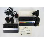 Atari - A partially boxed Atari 2600 in polystyrene tray only with its power adapter cable,