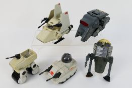 Star Wars - Kenner - Palitoy - Five unboxed Star Wars 'Mini-Rig' vehicles.