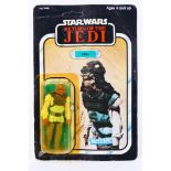 Star Wars - Kenner - A carded Kenner Star Wars 'Return of the Jedi' 3.75" action figure 'Nikto'.