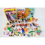 WWF - Hasbro - The Real Ghostbusters - Kenner - McDonalds Toys - Penguin Race.