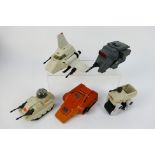 Star Wars - Kenner - Palitoy - Five unboxed Star Wars 'Mini-Rig' vehicles.