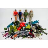 Hasbro - Action Man - GI Joe - A collection of 4 x Action Man and GI Joe figures with a quantity of