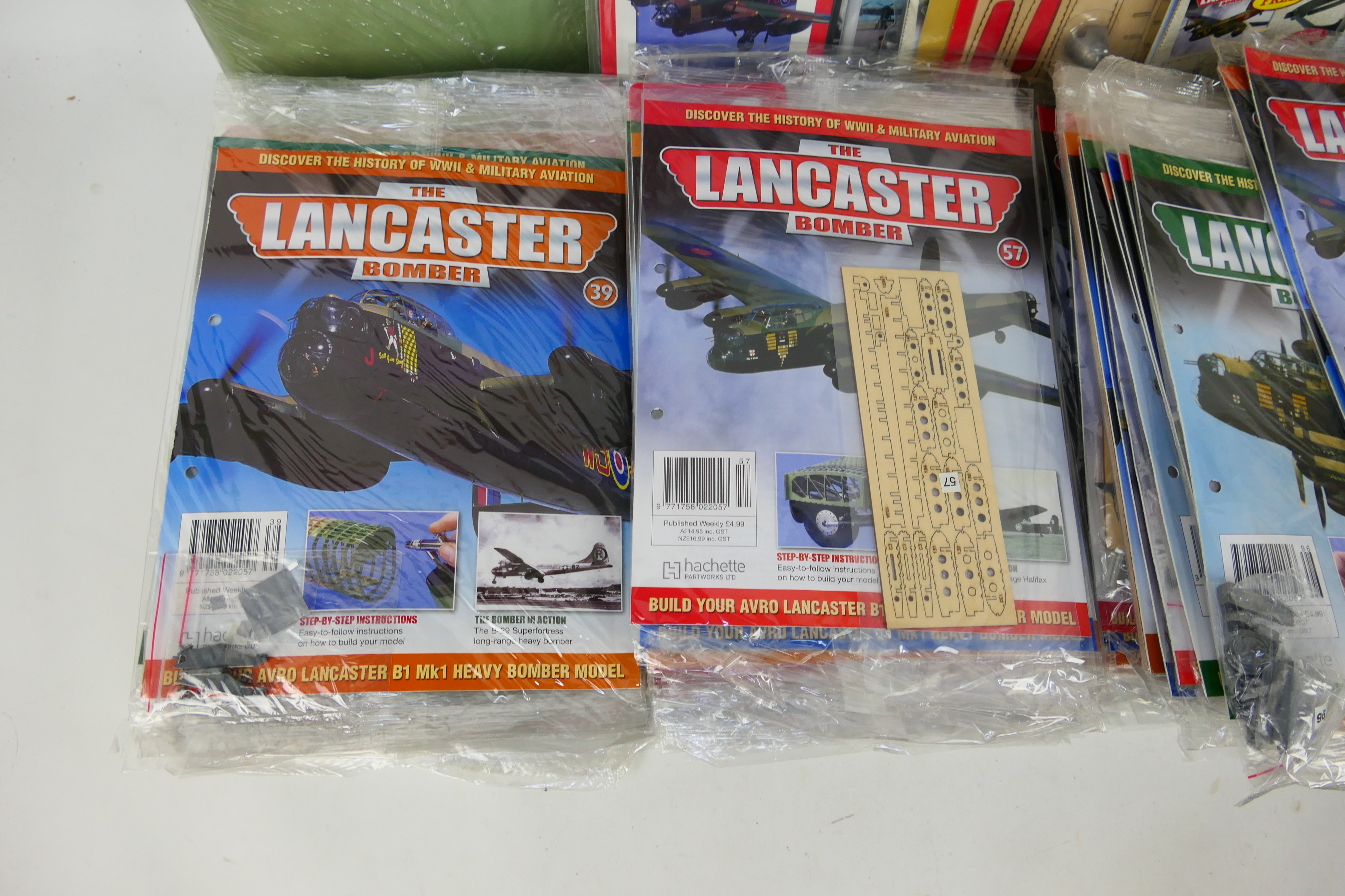 Hachette Partworks - A build your own model kit Lancaster Bomber in 1:32 scale. - Image 4 of 13
