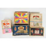 Chad Valley - Other. A boxed group of five vintage wooden jigsaw puzzles.