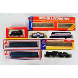 Life Like Trains - Lima - Hornby - A boxed group of HO/OO gauge model locomotives.