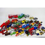 Matchbox - Realtoy - Kentoy - Motormax - A group of vehicles including Volkswagen Beetle,