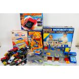 Corgi - Matchbox - Tyco - Others - A group of playworn diecast and plastic cars with three boxed