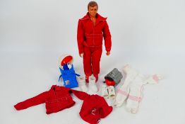 Kenner - An unboxed vintage Kenner 'Six Million Dollar Man' together with a small group of
