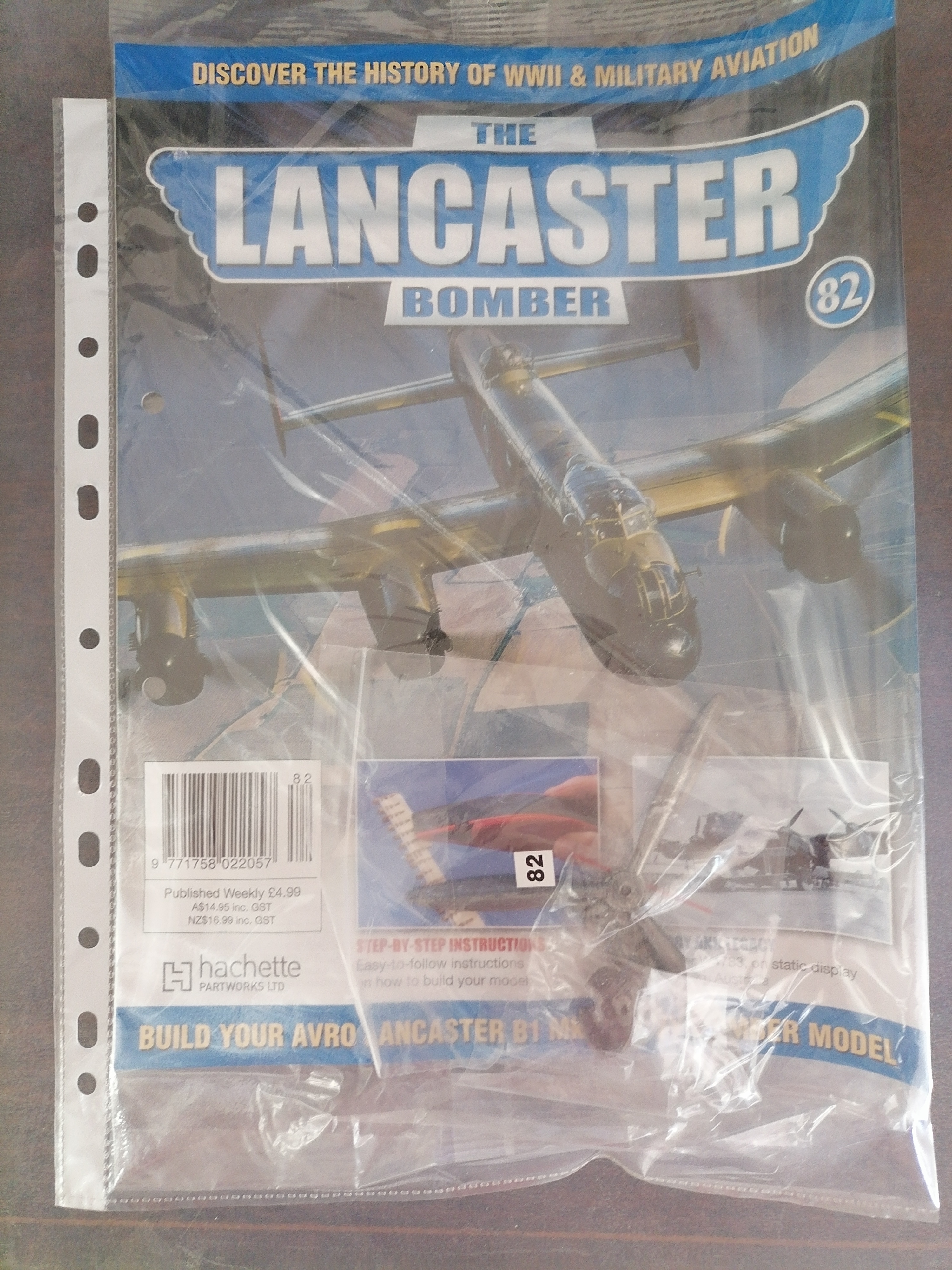 Hachette Partworks - A build your own model kit Lancaster Bomber in 1:32 scale. - Image 13 of 13