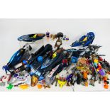 Hasbro - Corgi - Batman - A collection of figures and vehicles including several Batman items,
