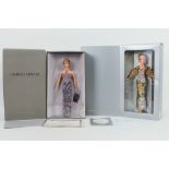 Mattel - Barbie - 2 x limited edition designer Barbie dolls,