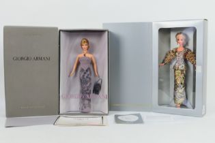 Mattel - Barbie - 2 x limited edition designer Barbie dolls,