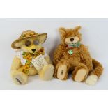 Hermann - Two limited edition Hermann bear and soft toy - Lot includes a 'Summertime Sunshine' bear