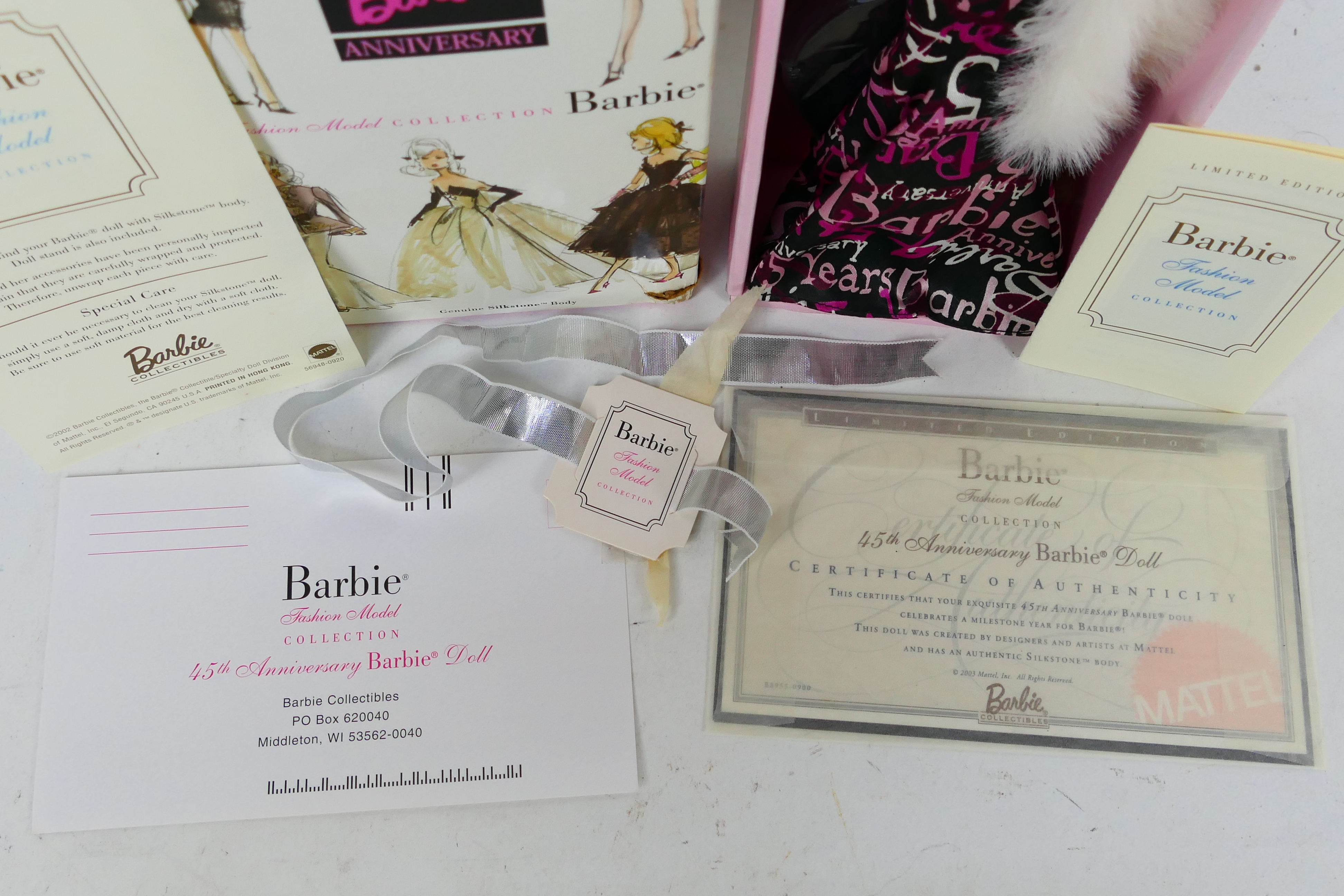 Mattel - Barbie - A limited edition Barbie 45th Anniversary Fashion Model Collection doll with - Image 4 of 5