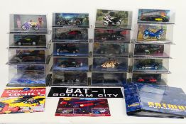 Eaglemoss - Batman - 19 x unopened vehicles with some accompanying magazines including Batman The