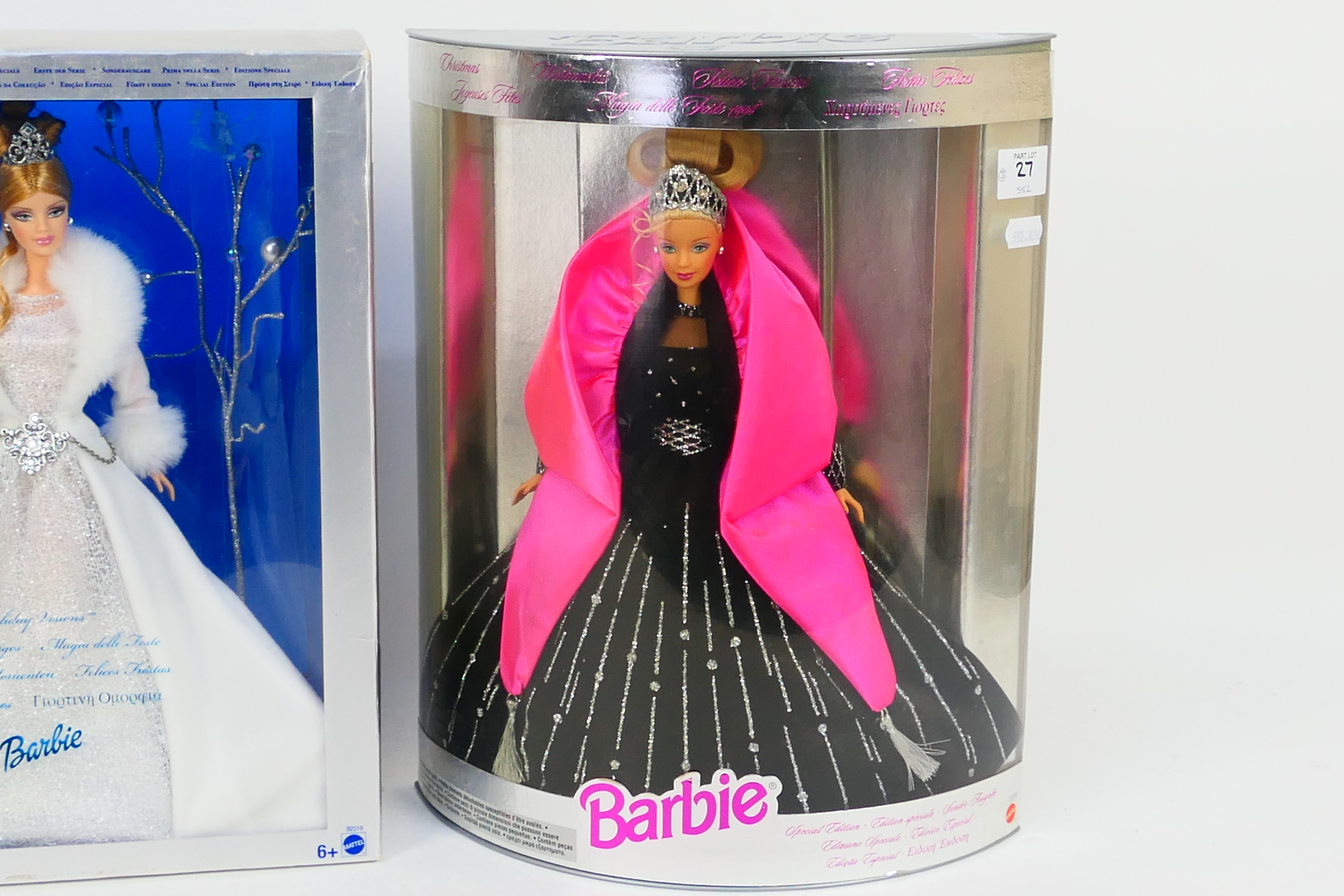 Mattel - Barbie - 3 x boxed special edition dolls, Happy Holidays 10th Anniversary from 1997, - Image 4 of 5