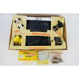 Meccano - A part boxed set of Meccano Circuit 24 with track, power controllers,