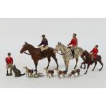 Britains - A small unboxed group of Britains figures,
