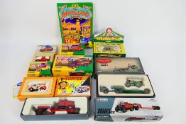 Corgi - 8 x boxed limited edition vehicles including Bedford TK low loader with Garrett Tractor #