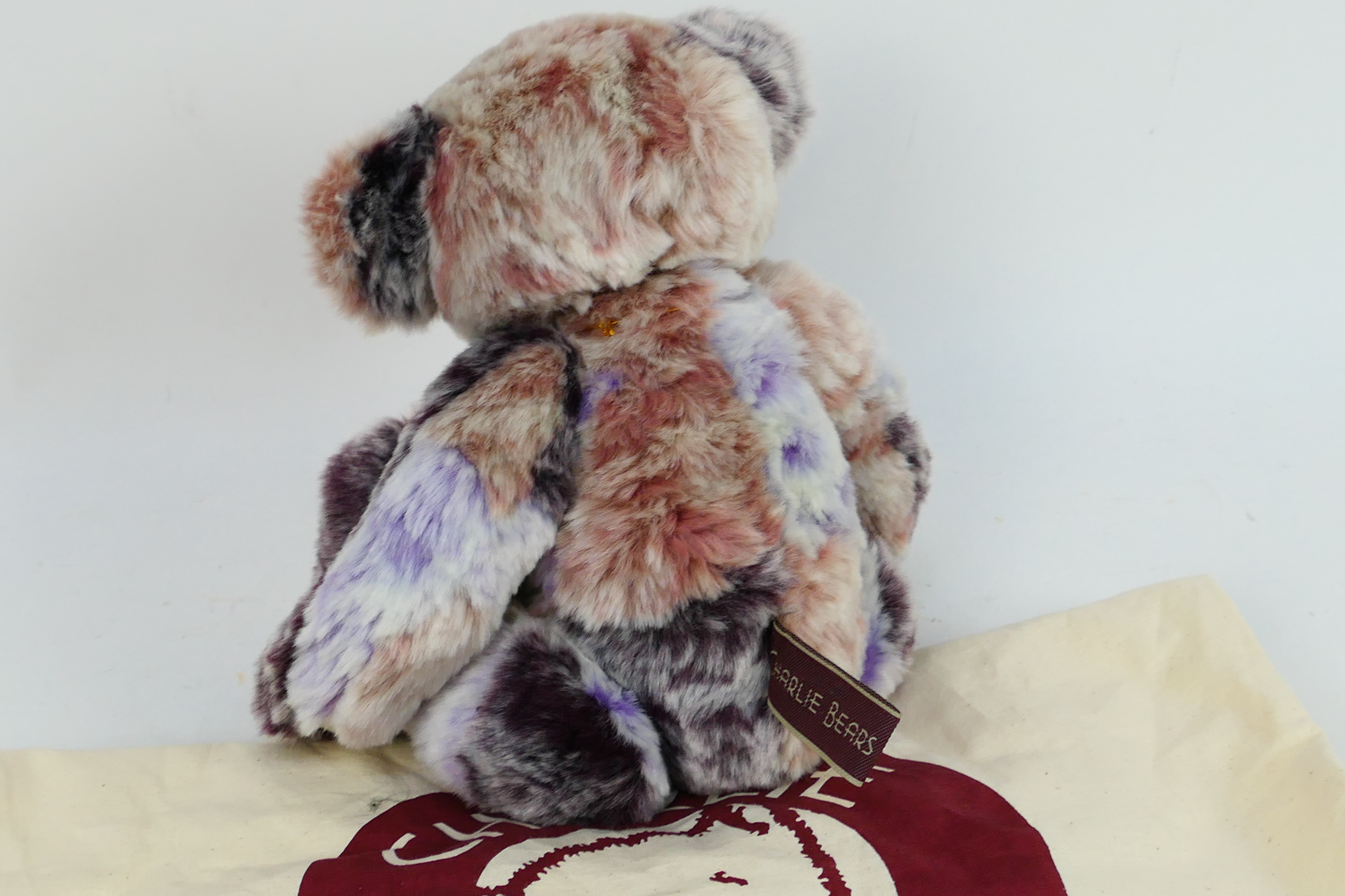 Charlie Bears - A Charlie Bears soft toy teddy bear #CB604748C 'Ragsy', designed by Isabelle Lee, - Image 5 of 5