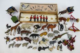Britains - Charbens - Johillco - Crescent - A collection of animals and figures including Calamity
