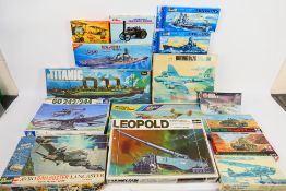 Revell - Italeri - Playfix - Nichimo - 15 x boxed model kits including Military Flying Boat # 670,