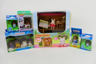 Tomy - Flair - Epoch - Sylvanian Families - Six boxed Sylvanian Families toys.