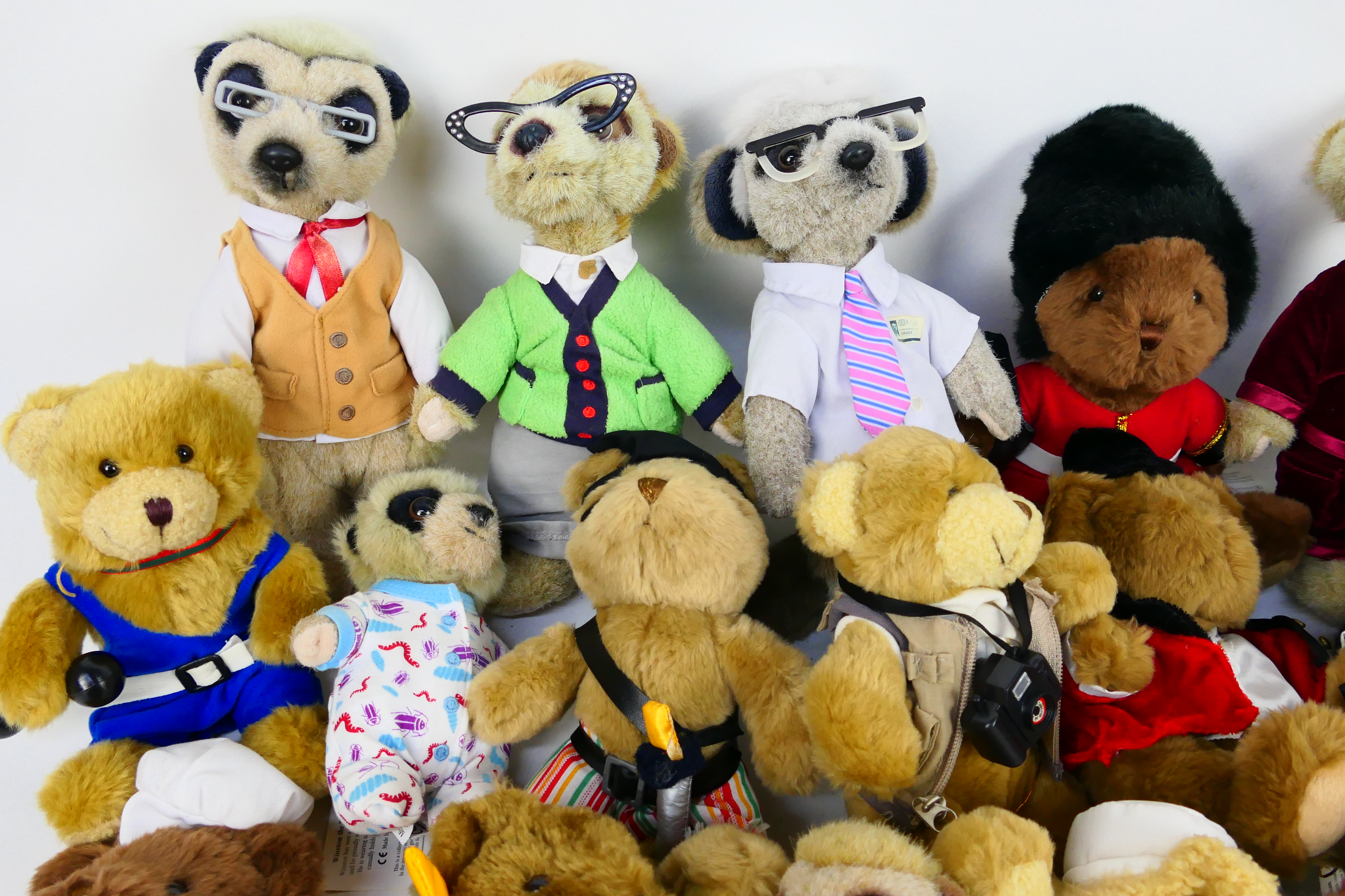 The Teddy Bear Collection - Meerkats - Others - A group of unboxed modern soft toys. - Image 2 of 5