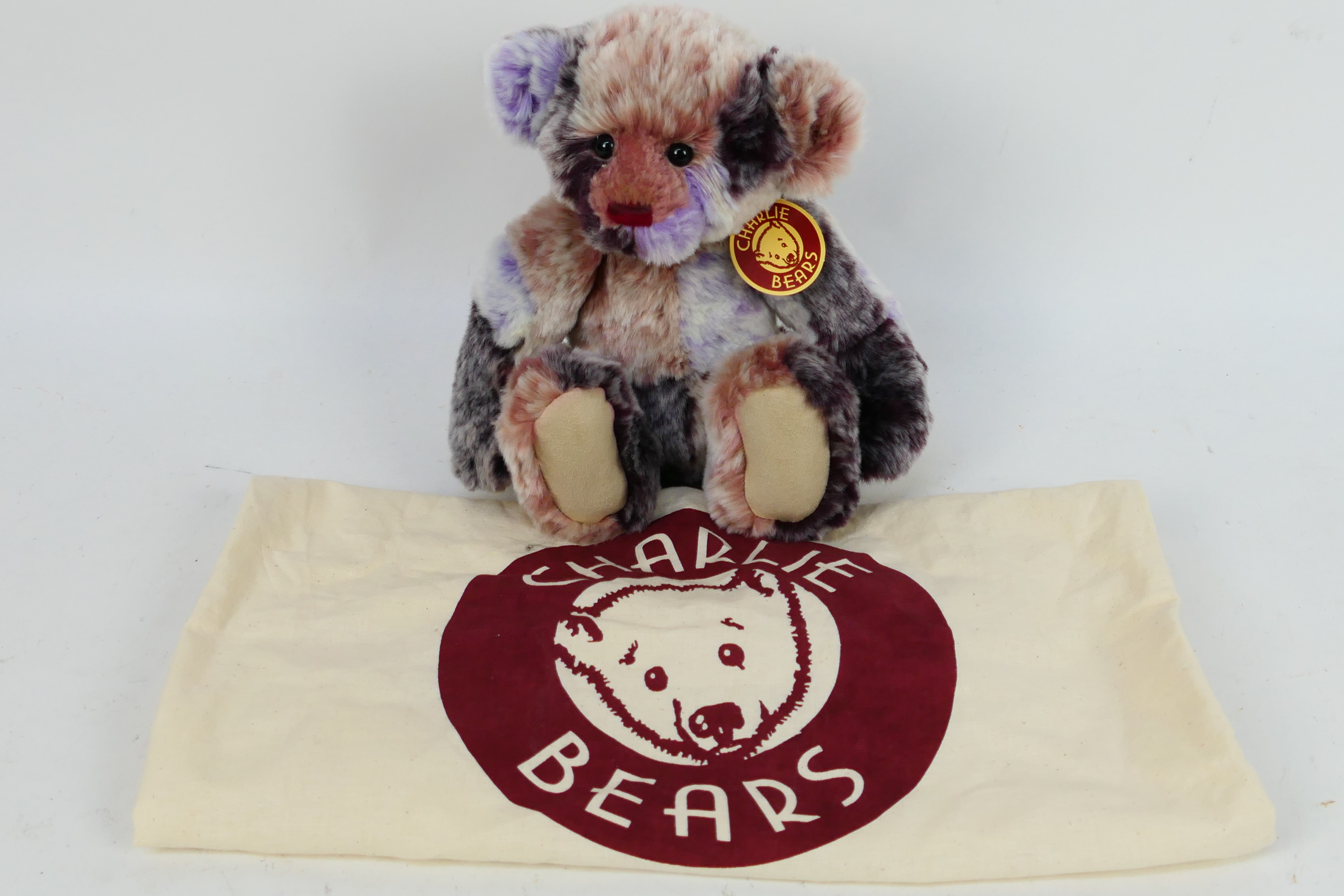 Charlie Bears - A Charlie Bears soft toy teddy bear #CB604748C 'Ragsy', designed by Isabelle Lee,