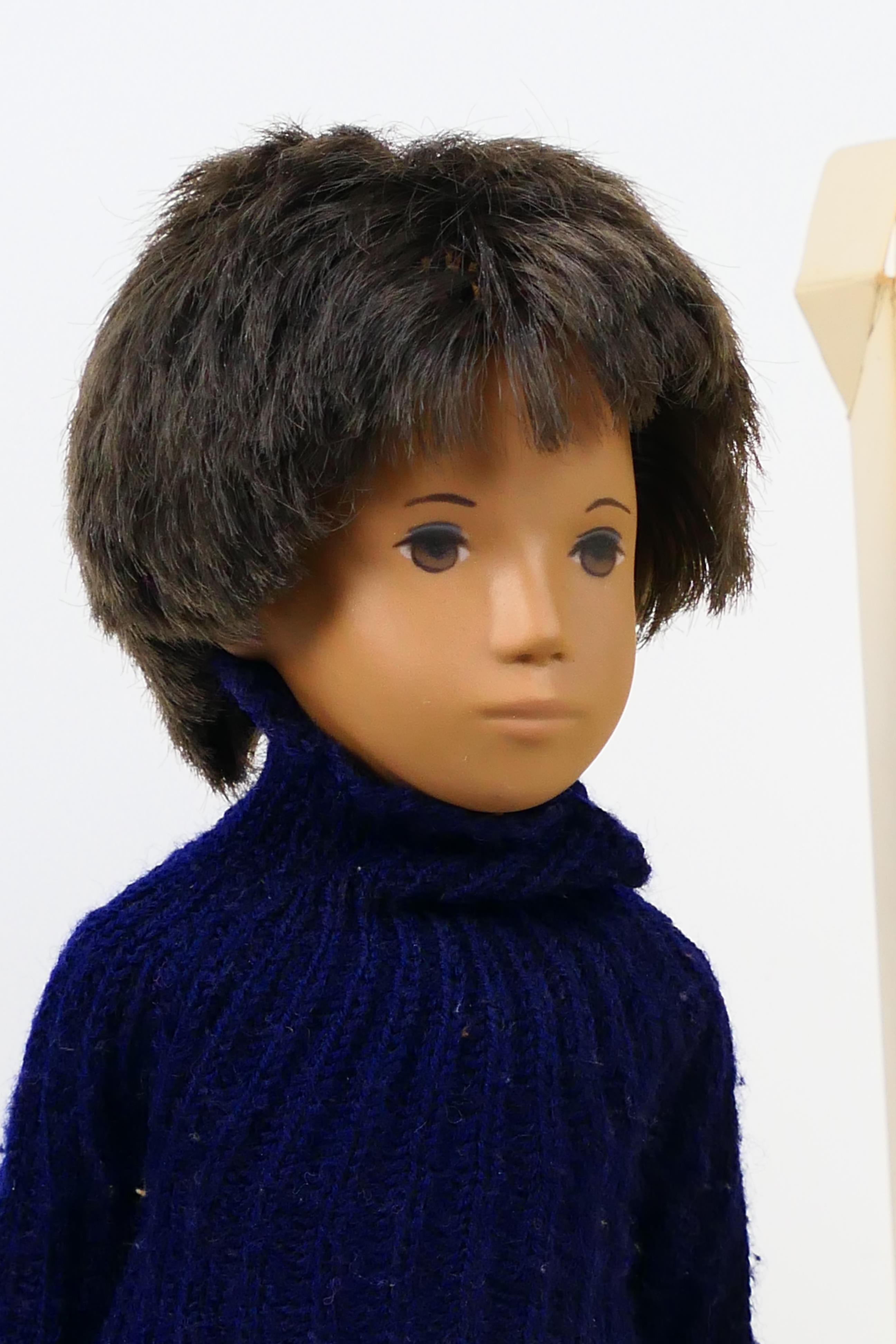 Trendon - Sasha Doll - A boxed Gregor Doll with dark hair and denims # D342. - Image 3 of 5