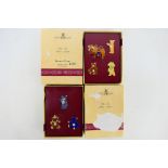 Steiff - Two boxes of Steiff Club 'Pin Sets'. The lot consists of set '1992-1994' plus '1995-1996'.